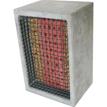 Hmyzí hotel Včelky samotářky Schwegler dům s úkryty z jílu a slámy Varianta: k vestavění / do prostoru