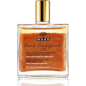 Tělový olej Nuxe Huile Prodigieuse OR Multi-Purpose Dry Oil - Multifunkční suchý olej se třpytkami 100 ml