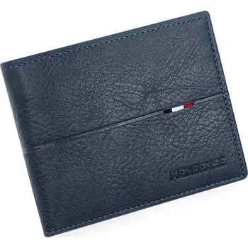 Peněženka Pánská peněženka s mincovníkem – zip, PU kůže, kompaktní Barva (Varianta): Modrá