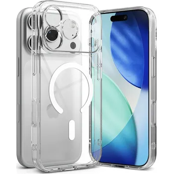 Náhradní díl pro mobilní telefon Ringke Fusion Magnetic Magsafe iPhone 17 Pro Clear