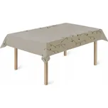 Kähler HAMMERSHØI CHRISTMAS Zdobený Vánoční Ubrus 150x220 cm / Béžový