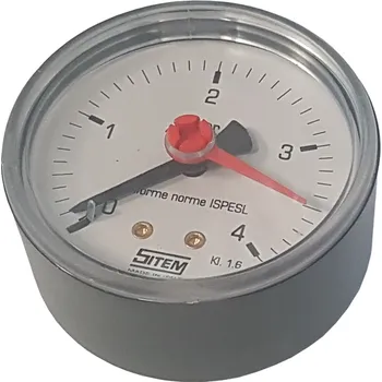 Manometr zadní 50 mm 1/4" 0–10 bar