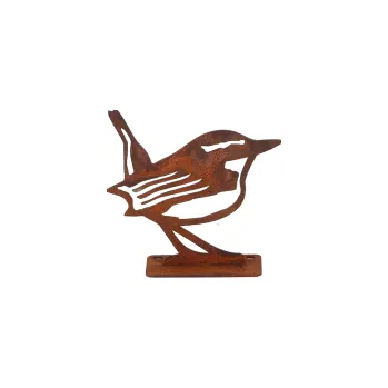 Zahradní dekorace Egodekor Dekorační střízlík obecný z cortenové oceli Esschert Design