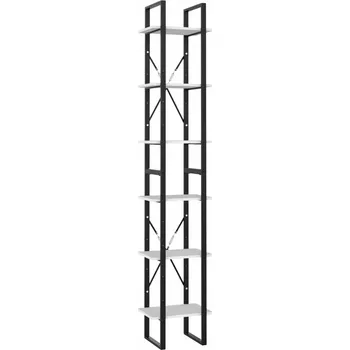 Knihovna Knihovna bílá 40x30x210 cm