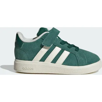 Dětská běžecká obuv ADIDAS Dětské boty Grand Court 2.0 25 BÍLÁ|ZELENÁ|ČERNÁ