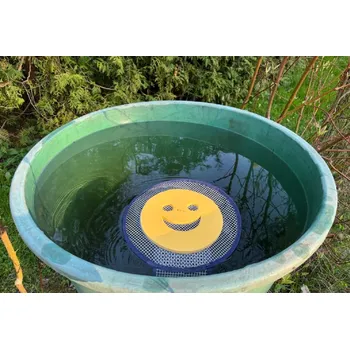 Bazénový plovák Obchod ČSO Záchranný plovák sudový Smajlík - průměr 26 cm