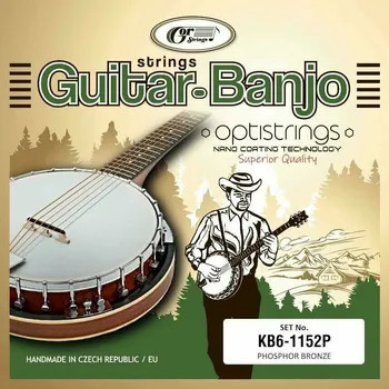 Struna pro kytaru a smyčcový nástroj Gorstrings KB6-1152P Struny pro banjo