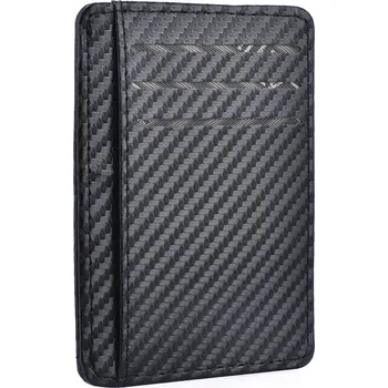 Peněženka Pánská kožená RFID peněženka – minimalistický a kompaktní design Barva (Varianta): Černá