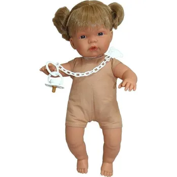 Panenka Llorens Realistická panenka Joelle se zvuky a měkkým látkovým tělem 38 cm