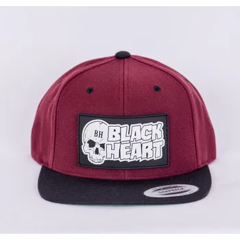 Kšiltovka Kšiltovka SNAPBACK BLACK HEART BASTARD SKULL DEEPRED Doplňky-velikost: Onesize
