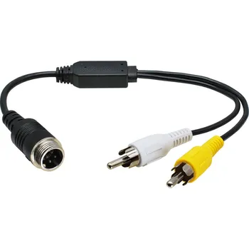 Kamera do auta 222016 Adaptér 4pin - CINCH