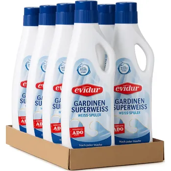 Prací gel Dalli Evidur Prací gel na záclony a jemné bílé tkaniny 6x500g-VÝHODNÉ BALENÍ - originál z Německa