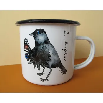 Plecháček kavka - kafka