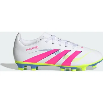 Kopačky ADIDAS Dětské kopačky Predator Club Firm/Multi-Ground 30 BÍLÁ|RŮŽOVÁ|ŽLUTÁ