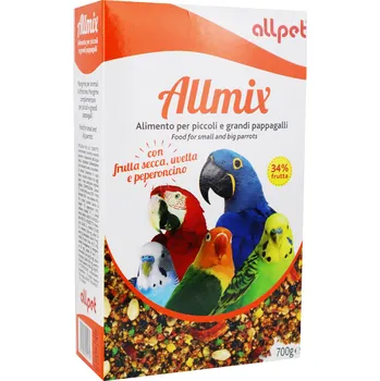 Krmivo pro ptáka All-Pet srl Krmivo pro Ptáky ALL MIX vaječná směs s ořechy 0,7kg