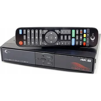 Set top box Dekodér DVB-C, DVB-S2, DVB-T2 Uclan D-Box 4K CI+