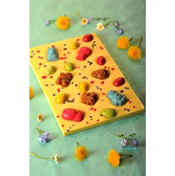 Čokoláda Steiner & Kovarik Půlkilová dětská bílá čokoláda 500 g