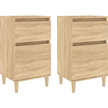 Noční stolek Noční stolek Elegance, dub sonoma, 40x35x70 cm