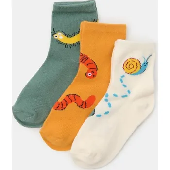 Chlapecké oblečení Sinsay - Ponožky 3 kusy - vícebarevná - 918FY-MLC - 918FY-MLC-R31