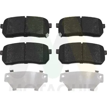 Brzdová destička Sada brzdových destiček, vždy 4 kusy v sadě MOTAQUIP LVXL2025