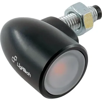 Osvětlení pro motocykl LighTech Fre939Ner Led blinkry Turbine homologované E8 černé (2ks)