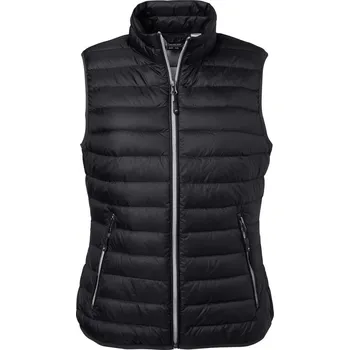 Dámská vesta Daiber Dámská péřová vesta Down Vest JN1137 Barva: Černá - Stříbrná, Velikost: M