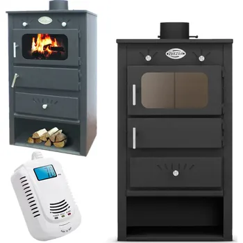 Krbová kamna Kamna volně stojící krbová ocelová ZVEZDA 1B