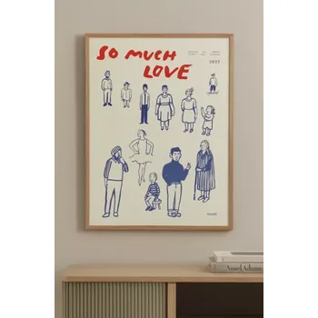 Plakát MADO Plakát So Much Love – 50 × 70 cm