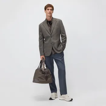 Pánské kalhoty Reserved - Kalhoty regular s puky - akvamarínová - 992EV-56X - 992EV-56X-32