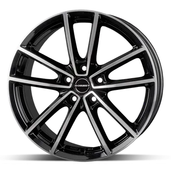 Alu kolo Borbet W BPG lesklé černé 8x20 5x112 ET41 57,1