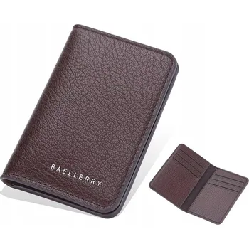 Obal na doklad Baellerry pouzdro na karty z polyuretanu, hnědé - unisex