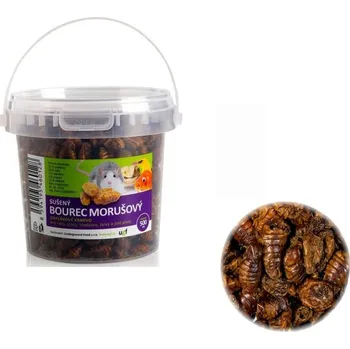 Teraristika Underground Food CZ Sušený hmyz - Bourec morušový UGF 150 g