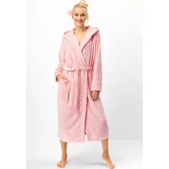 Dámský župan DÁMSKÝ ŽUPAN LGL 565 B25 Růžová S/M
