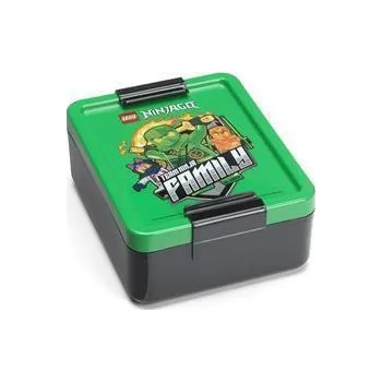 Svačinový box Svačinový box Ninjago, zeleno-černá, LEGO 40520803