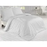 Francouzské povlečení Satén 240x220, 70x90cm Světle šedá