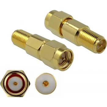 Elektrická zásuvka Delock 89991 89991 SMA adaptér SMA zástrčka - Zásuvka RPSMA 1 ks