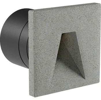 Venkovní osvětlení LED zapuštěná svítidla Bast, Trapese - šedá