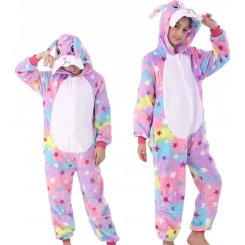 Karnevalový kostým Pyžamo Onesie Kigurumi Kostým Králík Děti 125 - 135 cm