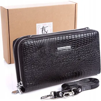 Peněženka Jennifer Jones dámská peněženka z pravé kůže černá