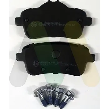 Brzdová destička Sada brzdových destiček, vždy 4 kusy v sadě MOTAQUIP LVXL1942