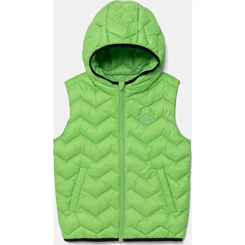 Chlapecká vesta Dětská vesta United Colors of Benetton 2TWDGJ00G.P.Season.PPYA zelená 70X, vel. 82