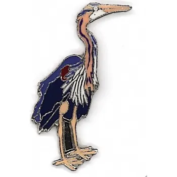 Odznáček - volavka červená