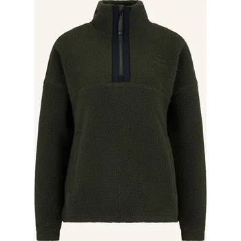 Dámská mikina Venice Beach Dámský Fleecový Svetr Troyer Vb Sarah, olivová, 40