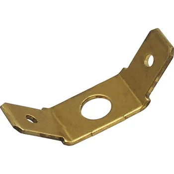 Auto elektroinstalace IMP 425874 Nýtovací konektor 6,3mm - dvojitý 45°