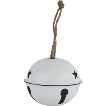 Vánoční dekorace Rolnička k zavěšení K3870-01 - 8 cm