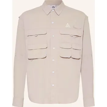 Pánská košile Nike Pánská Outdoorová Košile Acg Dri-Fit Adv, světle šedá, 38