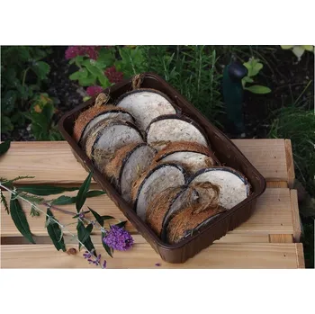 Pro ptáka Unipet International Ltd. Krmítko pro ptáky Kokos s moučnými červy Suet To Go 10 ks