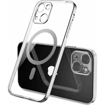 Pouzdro na mobilní telefon Zadní Kryt Smart-Tel pro Apple iPhone 14 Plus stříbrný