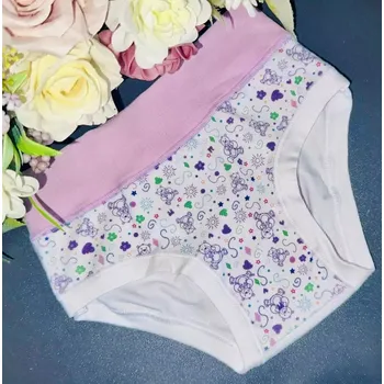 Dívčí kalhotky ALVADA B9602 old bianco 3 (Velikost 98)