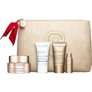 Kosmetická sada Clarins Nutri-Lumière Collection vánoční dárková sada (proti stárnutí)